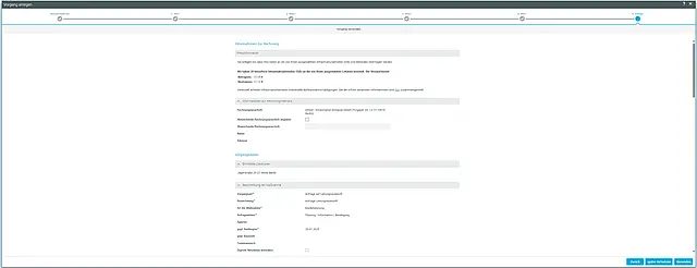 Abschlussgrafik „Schritt 5 – Fertig“ mit klaren Symbolen und farbigen Markierungen. Visualisierung eines erfolgreich abgeschlossenen Vorgangs.